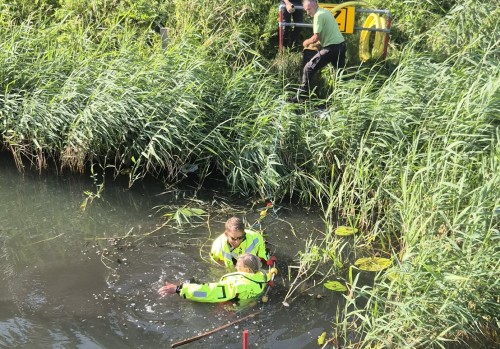 Vlindertuin de Zindering gered door Reddingsbrigade Rivierenland Tiel